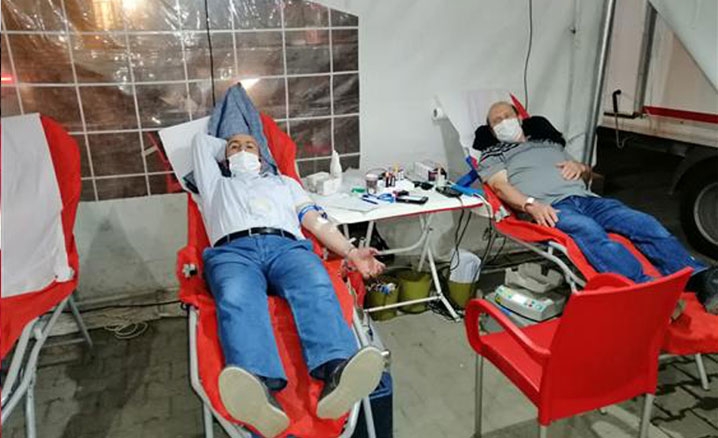 Marmaraereğlisi din görevlilerinden Kızılay'a kan bağışı