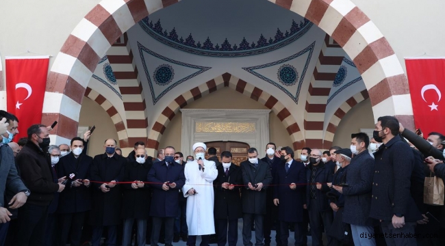 Hatime Ana Ulu Camii İbadete Açıldı 