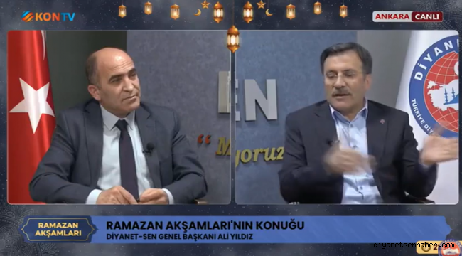 Başkan Ali Yıldız Kon TV