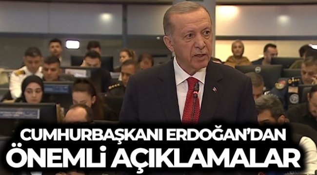 Cumhurbaşkanı Erdoğan: 'Devletimiz canla başla mücadele etti'