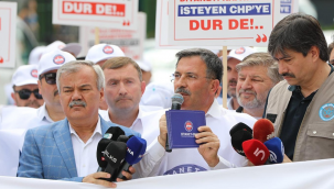 Diyanet-Sen'dan CHP Genel Merkezi önünde protesto