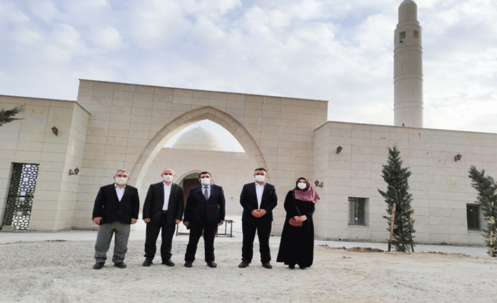 Hasankeyf Selahaddin-i Eyyubi Camii açılışa hazırlanıyor