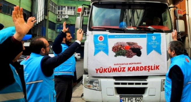 Bağcılar'dan İdlib'e kardeş yardımı