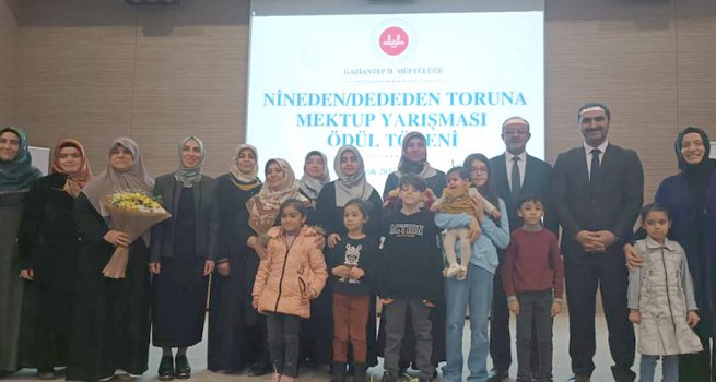 Gaziantep'te kuşakları buluşturan yarışmanın ödül töreni yapıldı