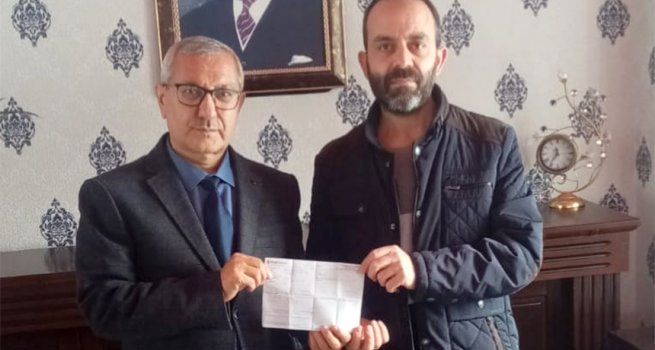 Ortaköy'de din görevlisi umre parasını depremzedeler için bağışladı