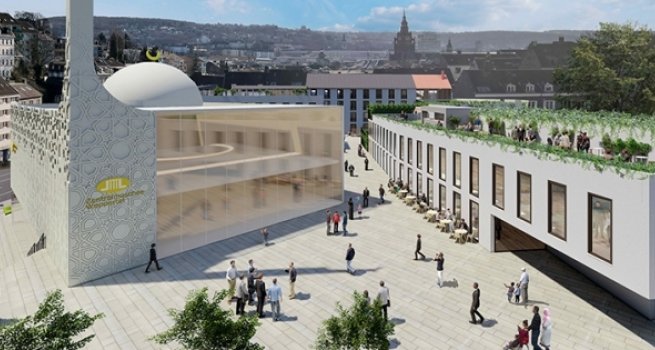 Wuppertal'de cami ve külliye projesi tanıtıldı